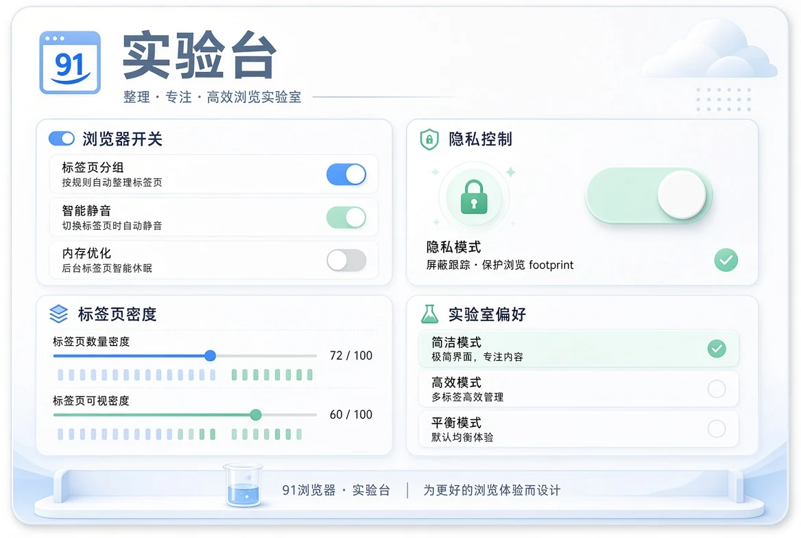 效率实验栏目